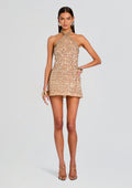 Janneth Sequin Dress by retrofête in Soleil, product image 1