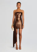 Marcy Dress by retrofête in Coffee Bean, product image 1