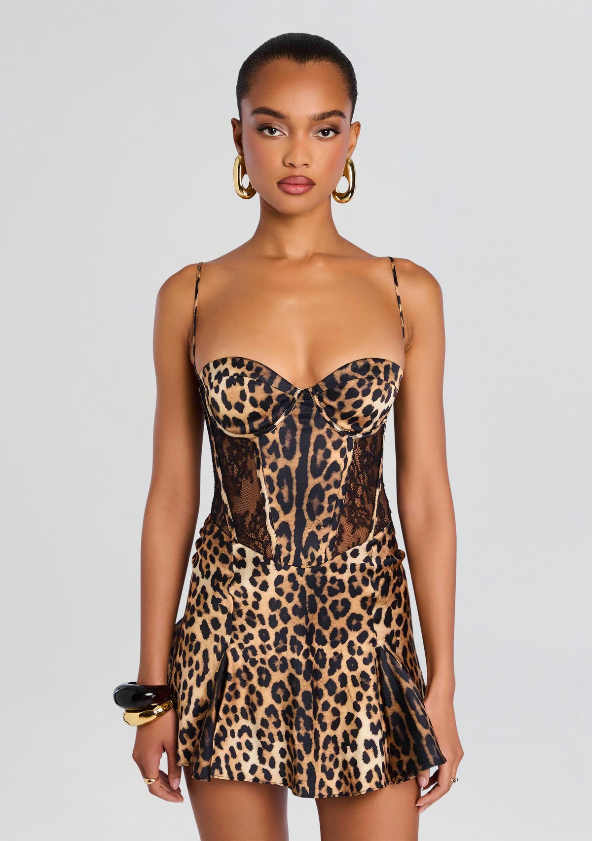 Sevilla Dress by retrofête in Leopard Print, product image 5