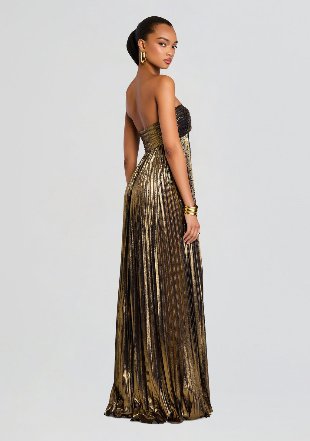 Zoa Dress by retrofête in Antique Gold, product image 4