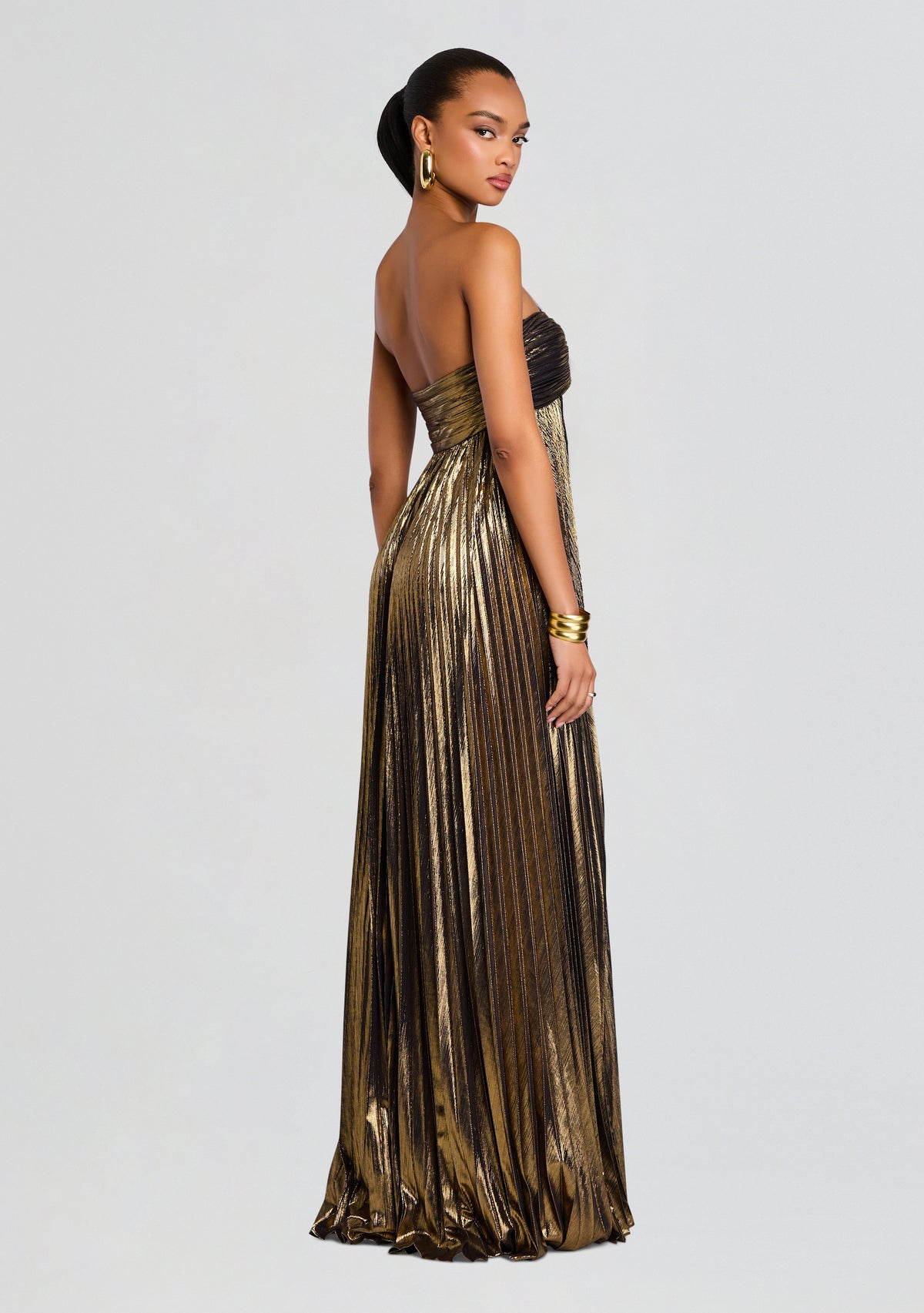 Zoa Dress by retrofête in Antique Gold, product image 4