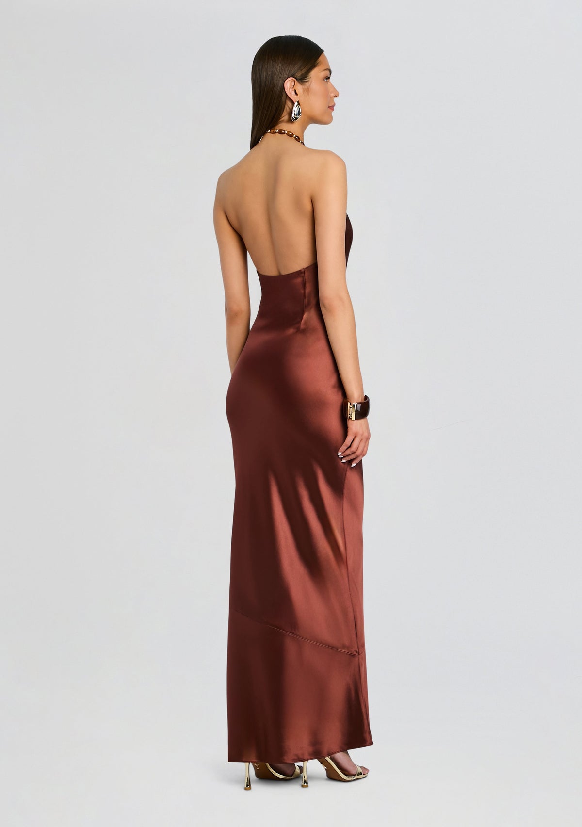 Anat Dress by retrofête in Chestnut, product image 4