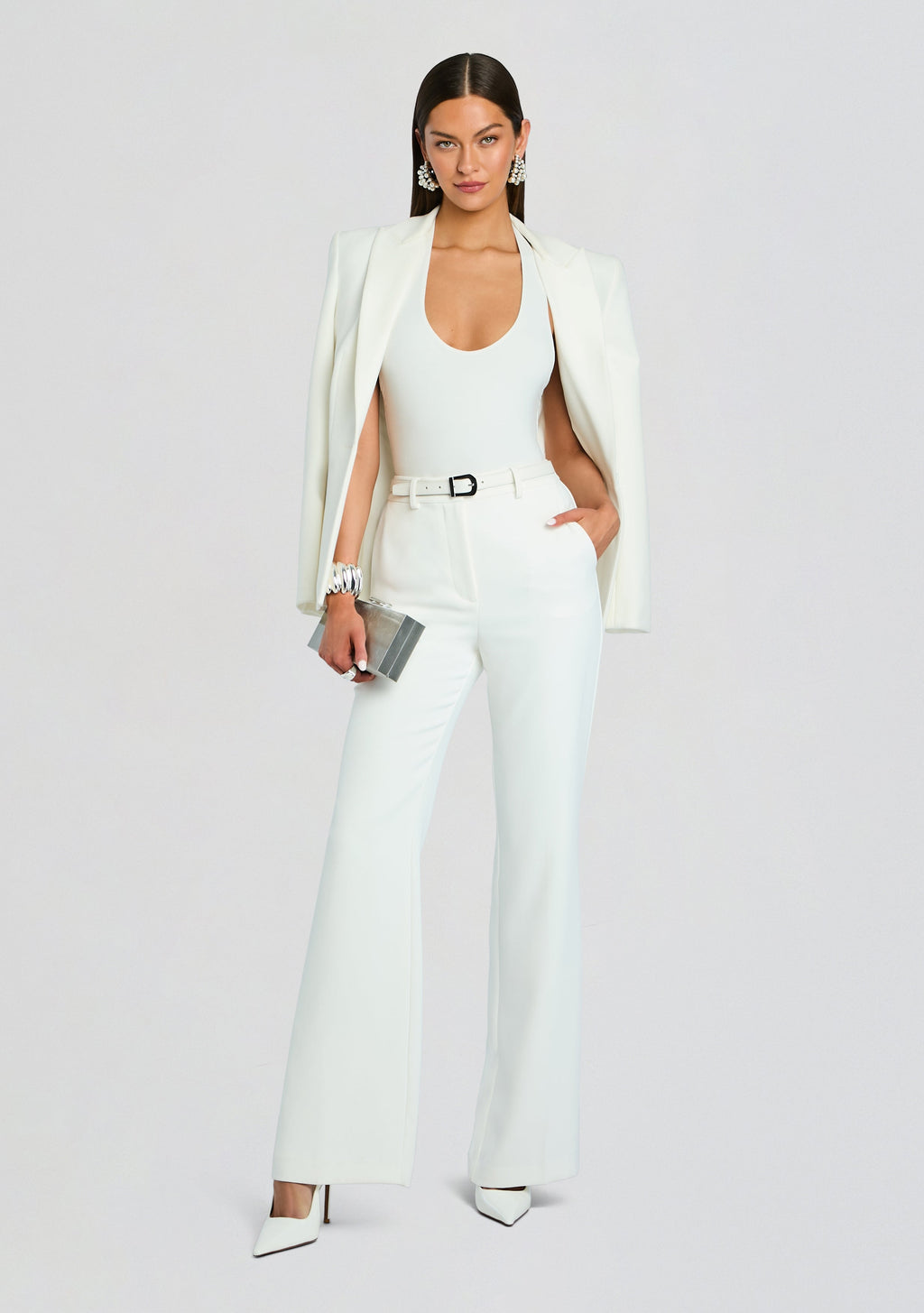 Eira Pant by retrofête in White, product image 2