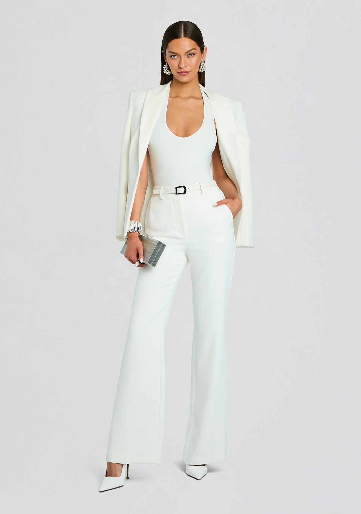 Eira Pant by retrofête in White, product image 2