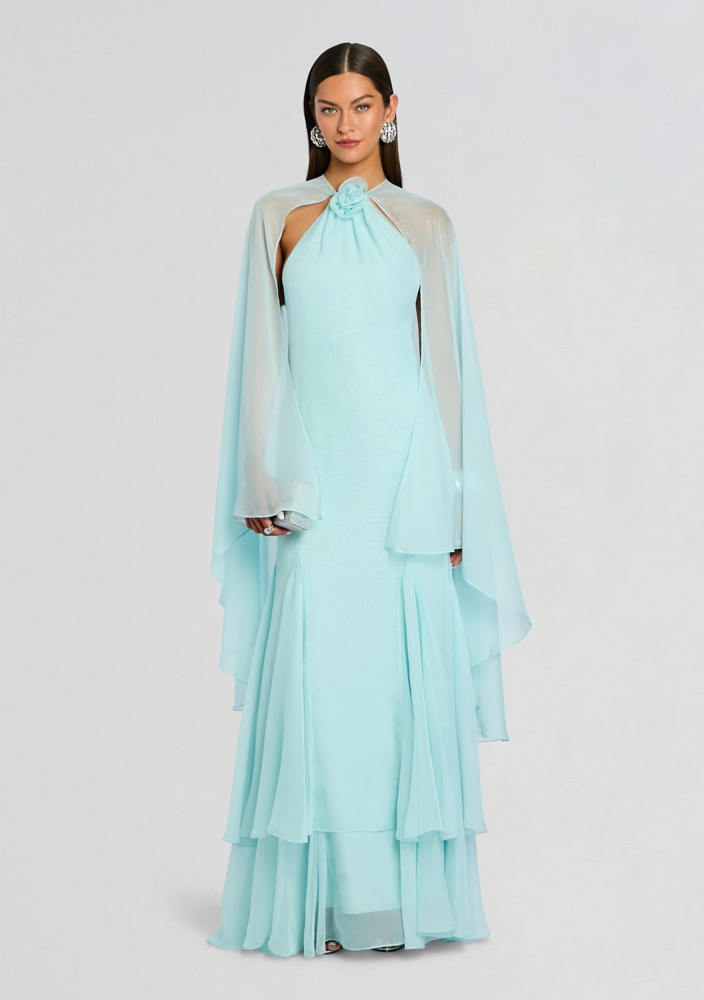 Lirael Chiffon Dress by retrofête in Seychelles, product image 1