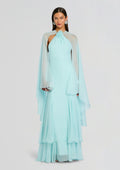Lirael Chiffon Dress by retrofête in Seychelles, product image 1