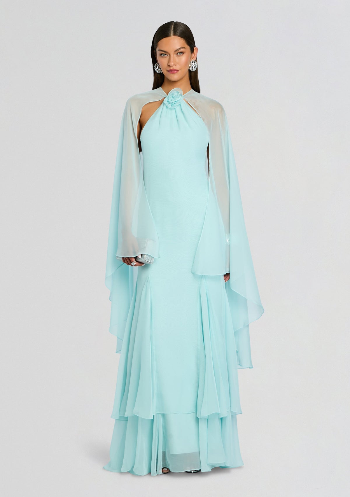 Lirael Chiffon Dress by retrofête in Seychelles, product image 1