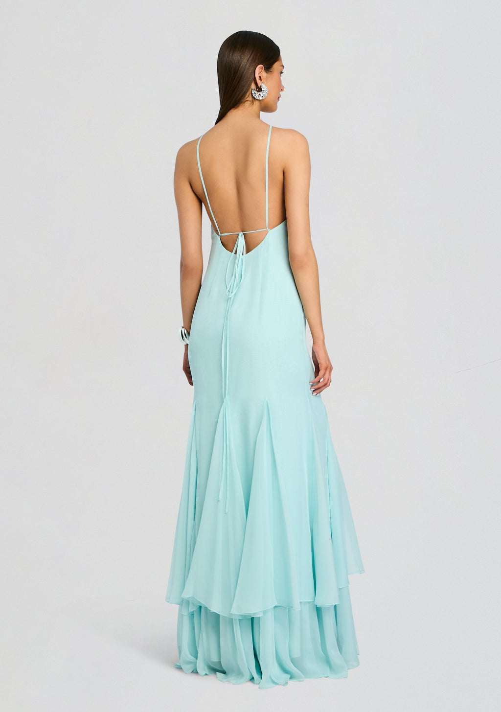 Lirael Chiffon Dress by retrofête in Seychelles, product image 4