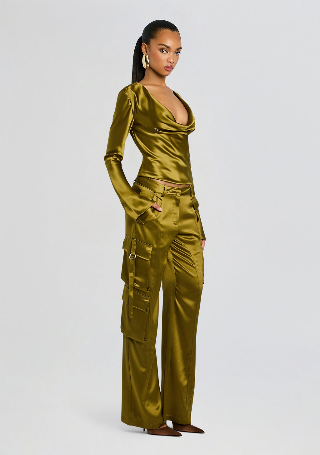 Nerissa Top by retrofête in Ochre, product image 4