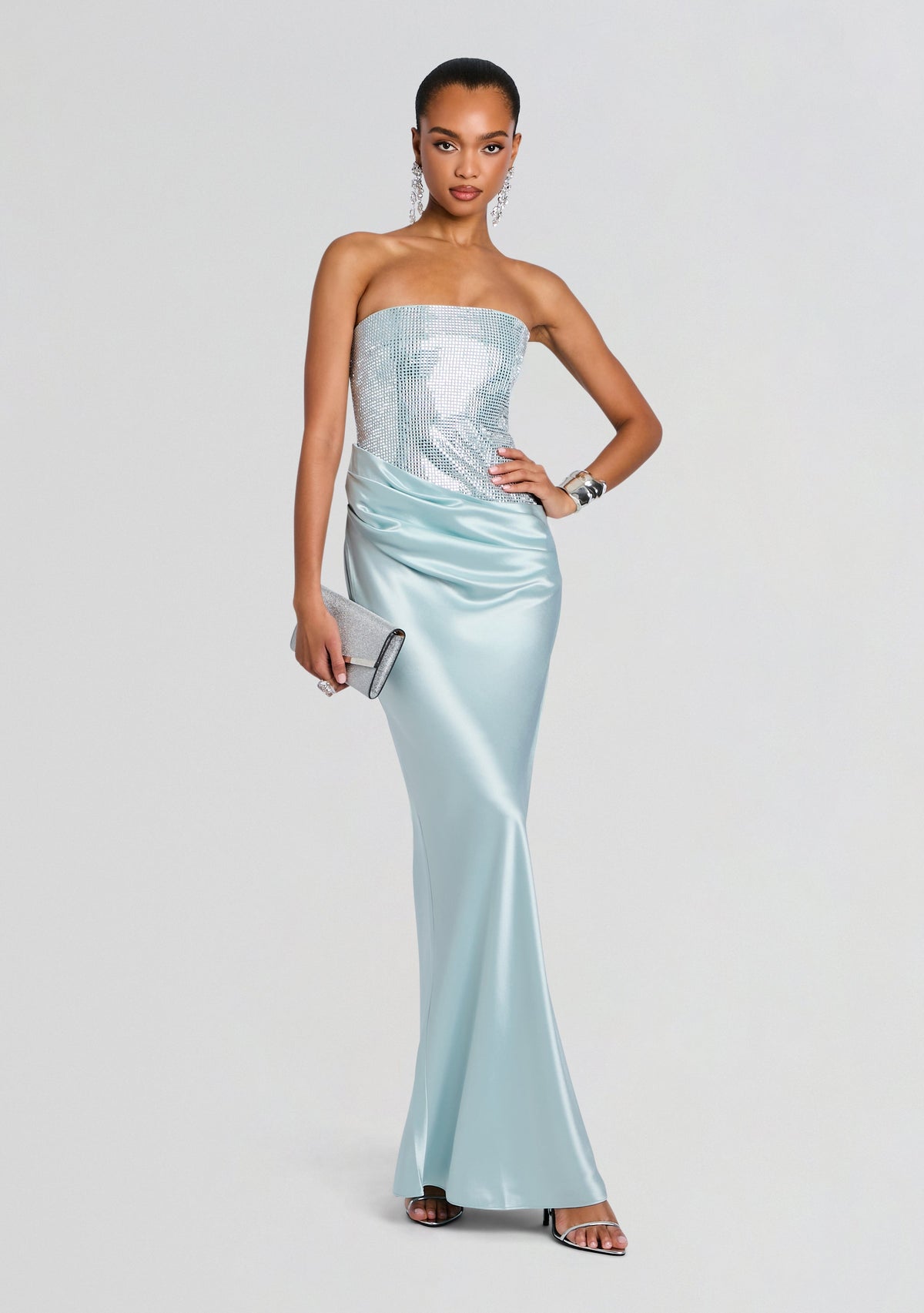 Alexandra Embellished Dress by retrofête in Seychelles, product image 1