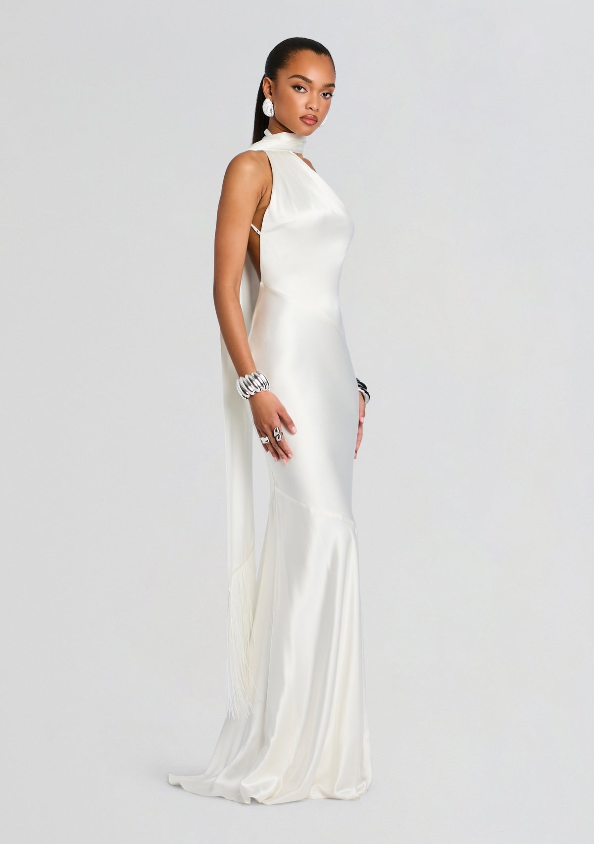 Kelsa Dress by retrofête in Ivory, product image 4