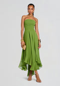 Louisa Chiffon Dress by retrofête in Kiwi, product image 1