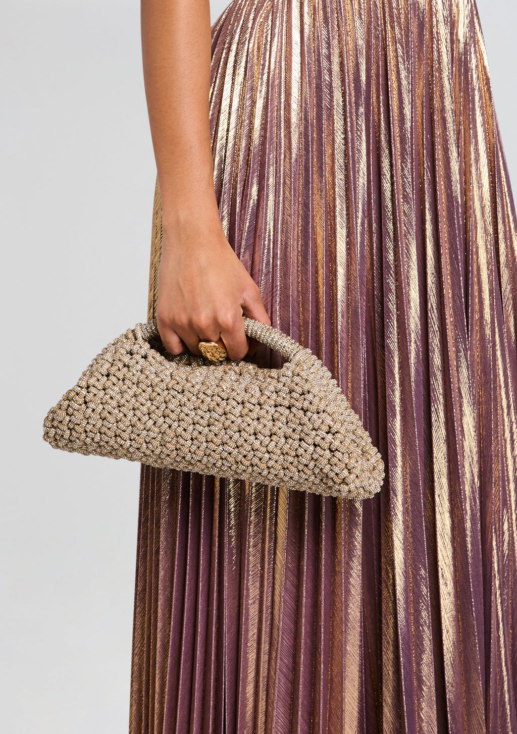 Olivia Clutch by Hibourama in Golden Shadow, product image 5