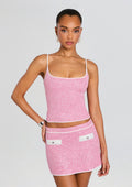 Orphee Knit Top by retrofête in Flamingo, product image 1