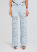 Ornelie Crochet Pant by retrofête in Metallic Glace, product image 1