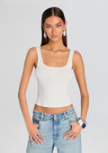 Alberta Tank by SEROYA in White, product image 1
