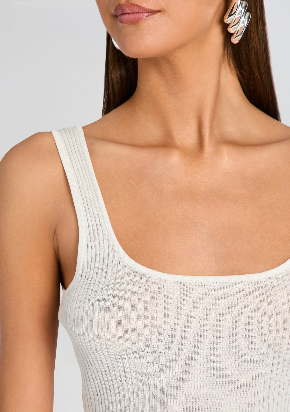 Alberta Tank by SEROYA in White, product image 3
