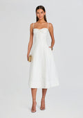 Mirelle Dress by SEROYA in White, product image 1
