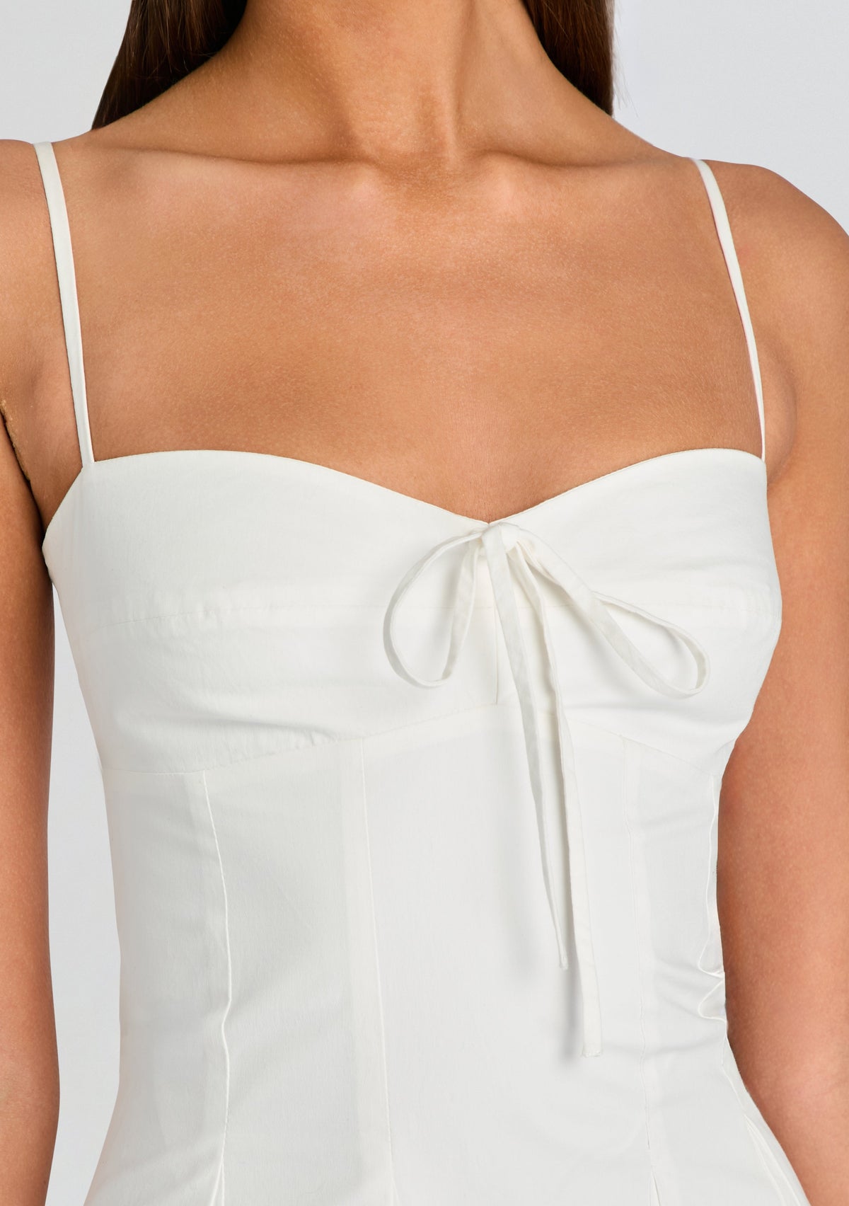 Mirelle Dress by SEROYA in White, product image 2