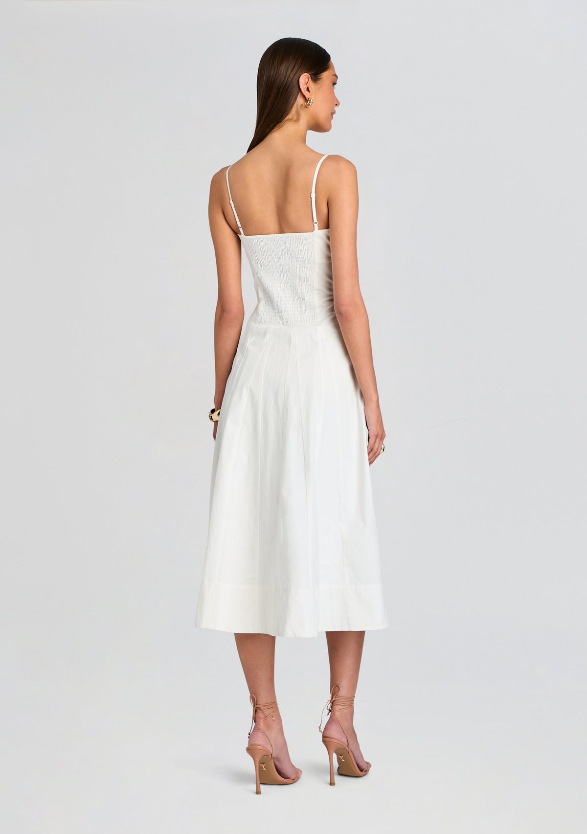 Mirelle Dress by SEROYA in White, product image 4