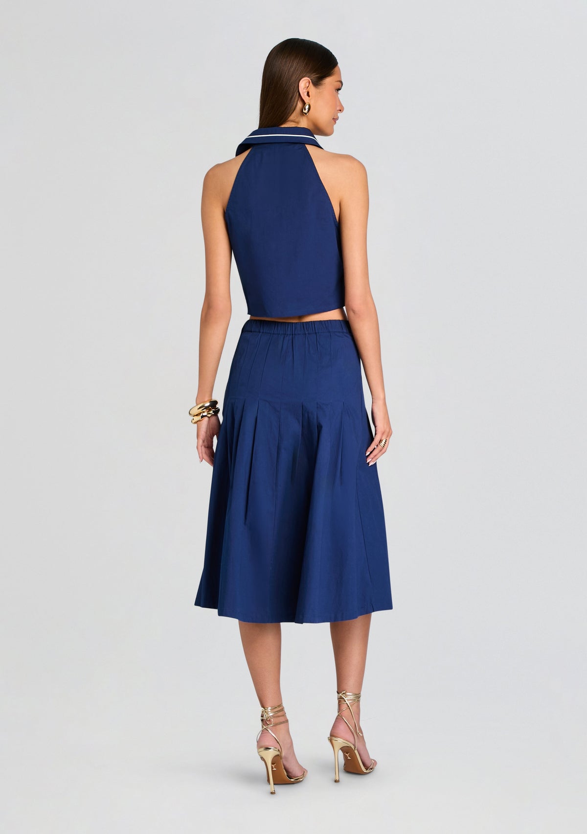Yumi Top by SEROYA in Admiral Blue, product image 5