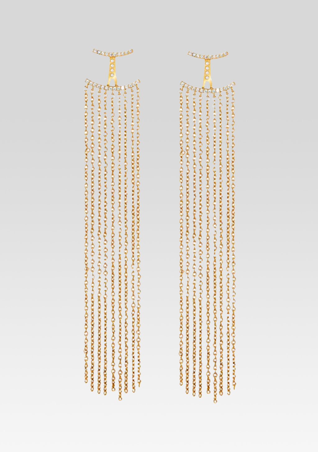 Amber Earrings by Keren Wolf in Gold, product image 1