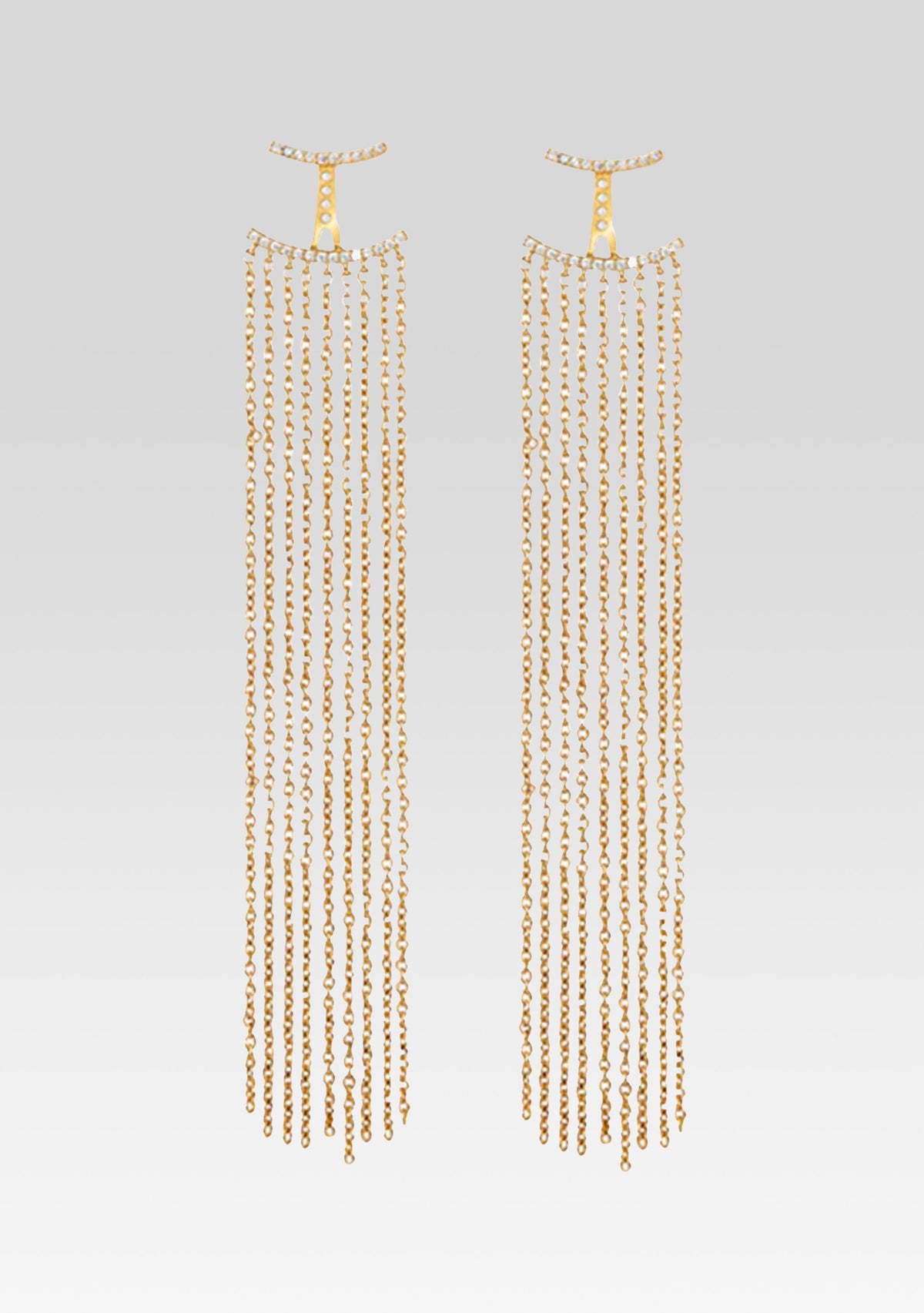 Amber Earrings by Keren Wolf in Gold, product image 1