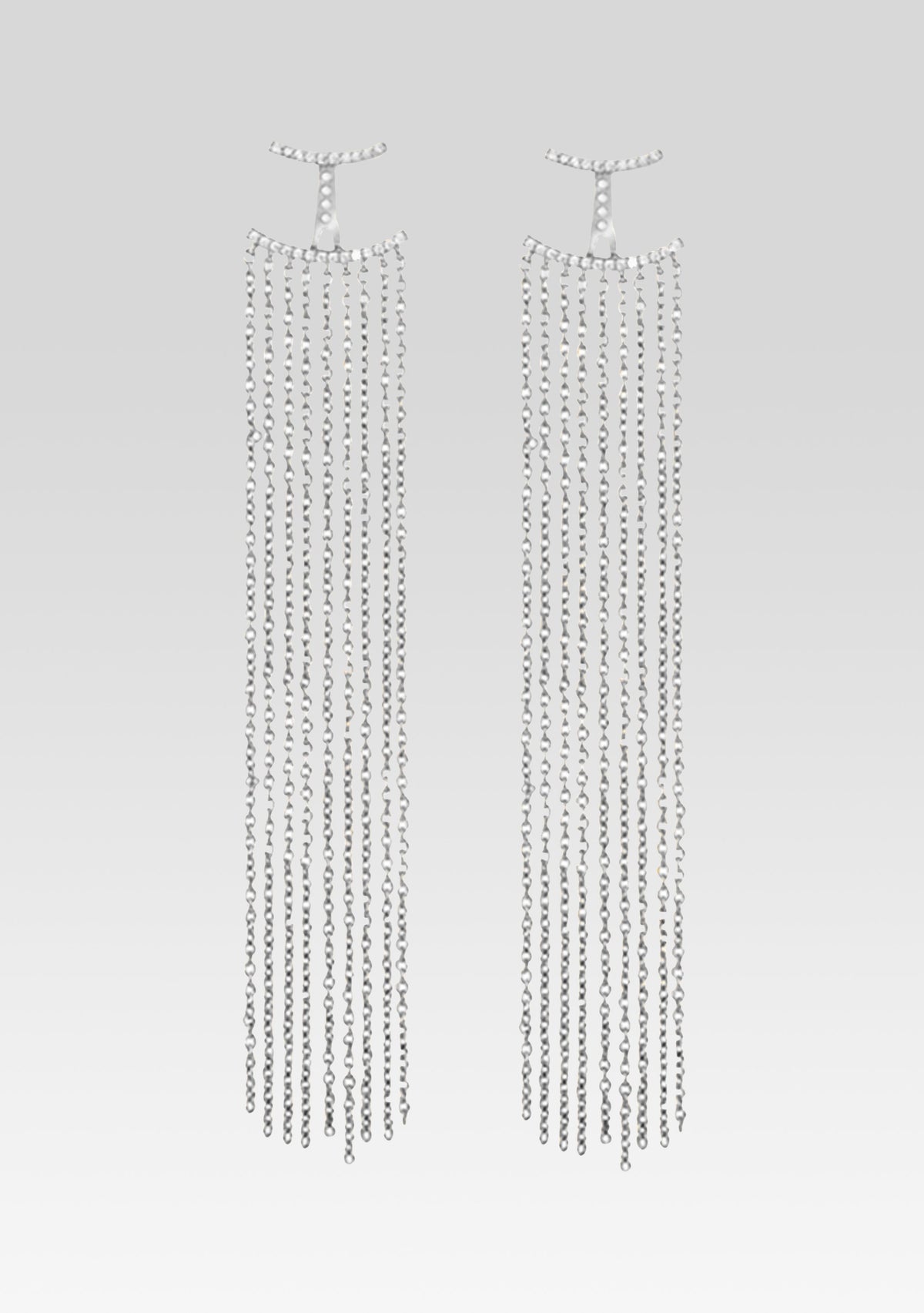 Amber Earrings by Keren Wolf in Silver, product image 1