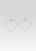 Amor Earrings by Keren Wolf in Silver, product image 1
