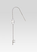 Aster Letter Earring by retrofête in Silver, product image 1