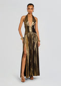 Averie Dress by retrofête in Antique Gold, product image 1
