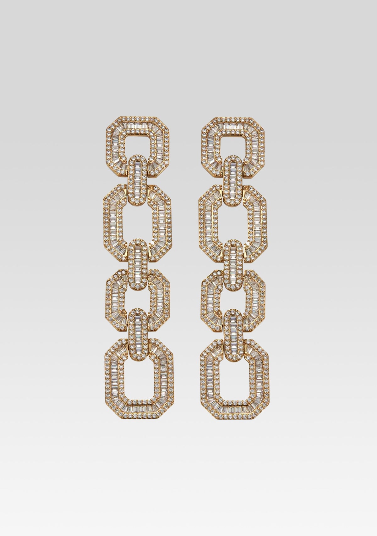 Bruno Earrings by Keren Wolf in Gold, product image 1