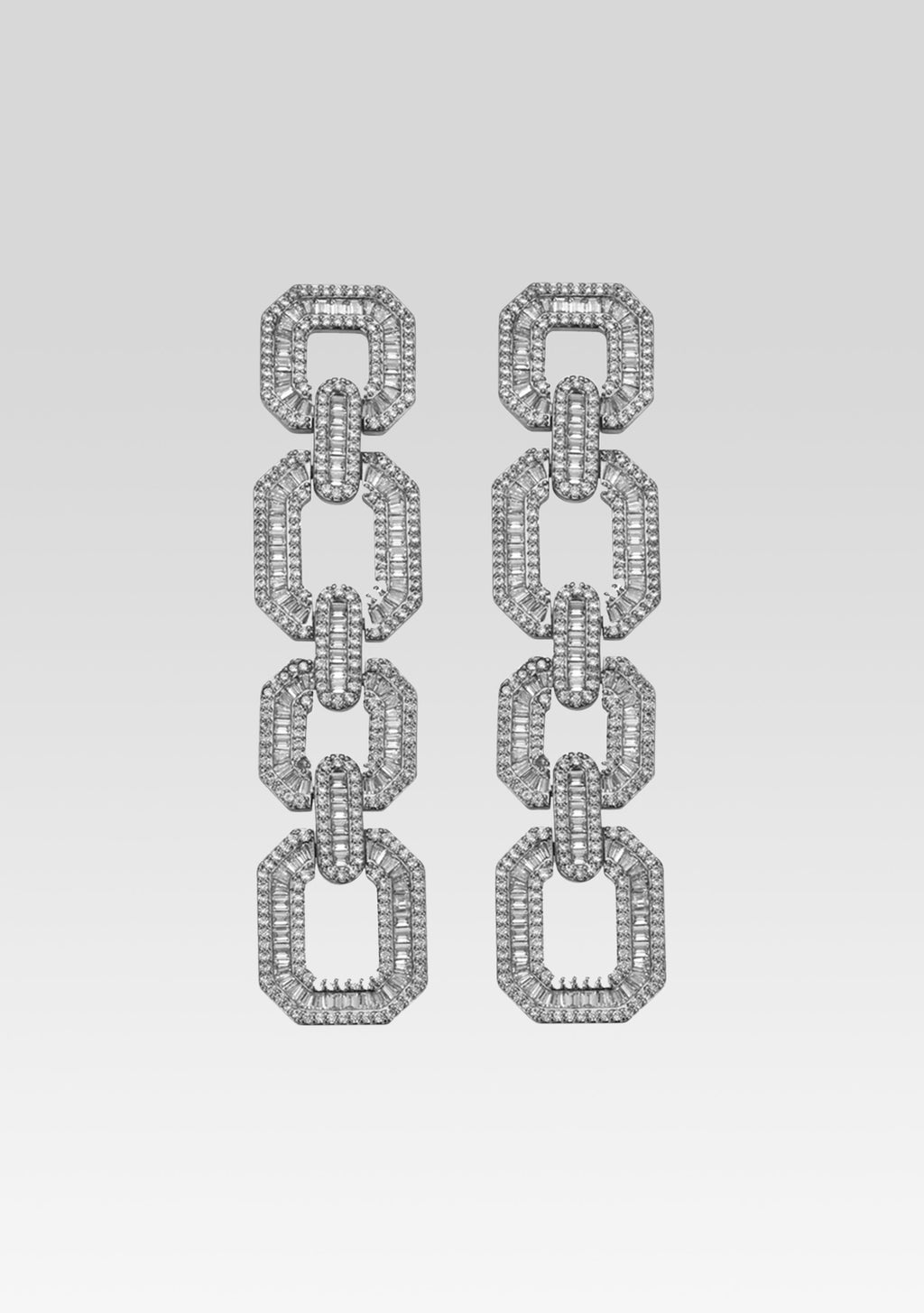 Bruno Earrings by Keren Wolf in Silver, product image 1