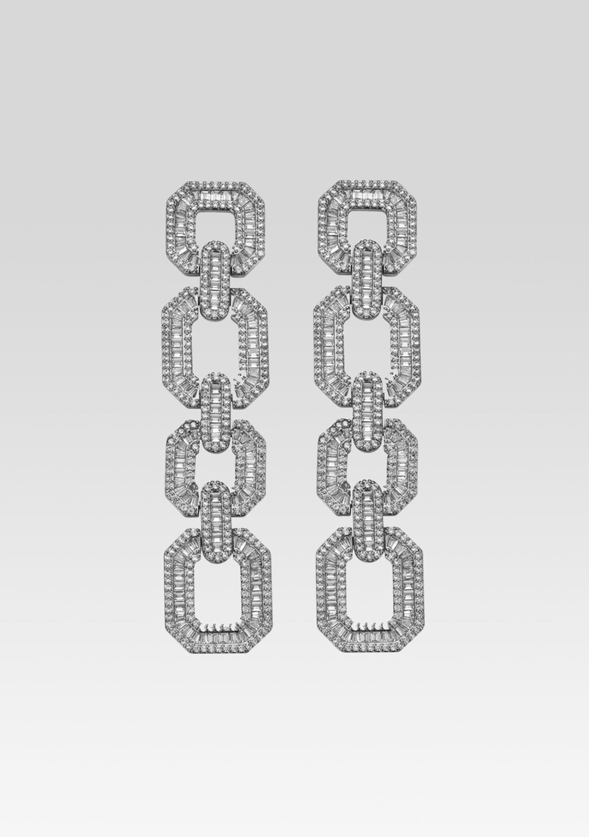 Bruno Earrings by Keren Wolf in Silver, product image 1