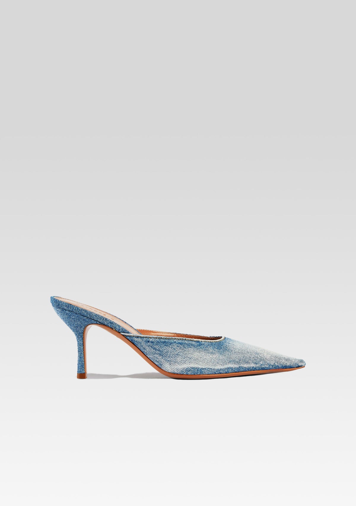 Daphne Denim Mule by retrofête in Denim, product image 1