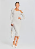 Siren Dress by SEROYA in Silver, product image 1