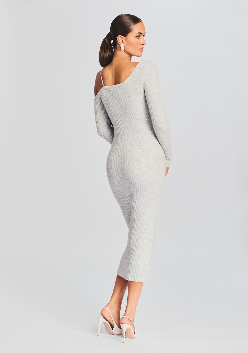 Siren Dress by SEROYA in Silver, product image 4