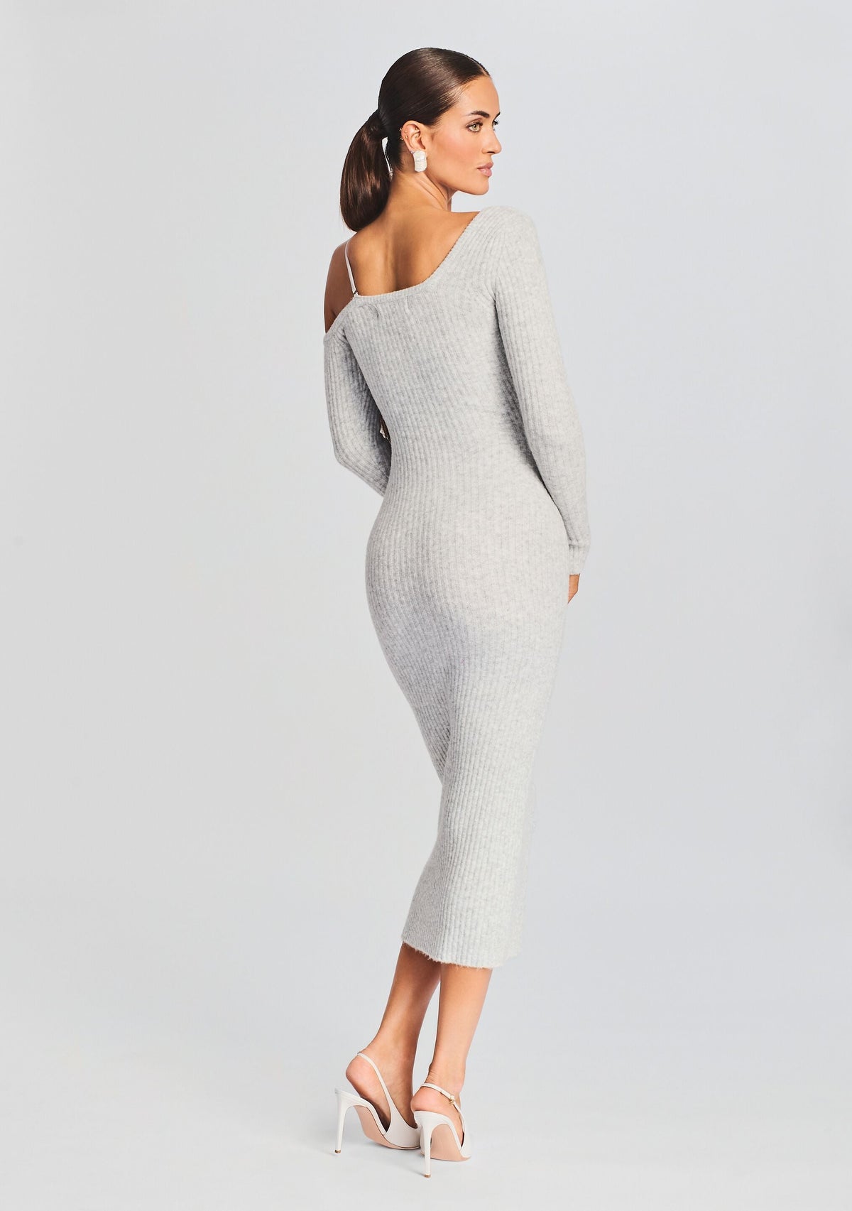 Siren Dress by SEROYA in Silver, product image 4