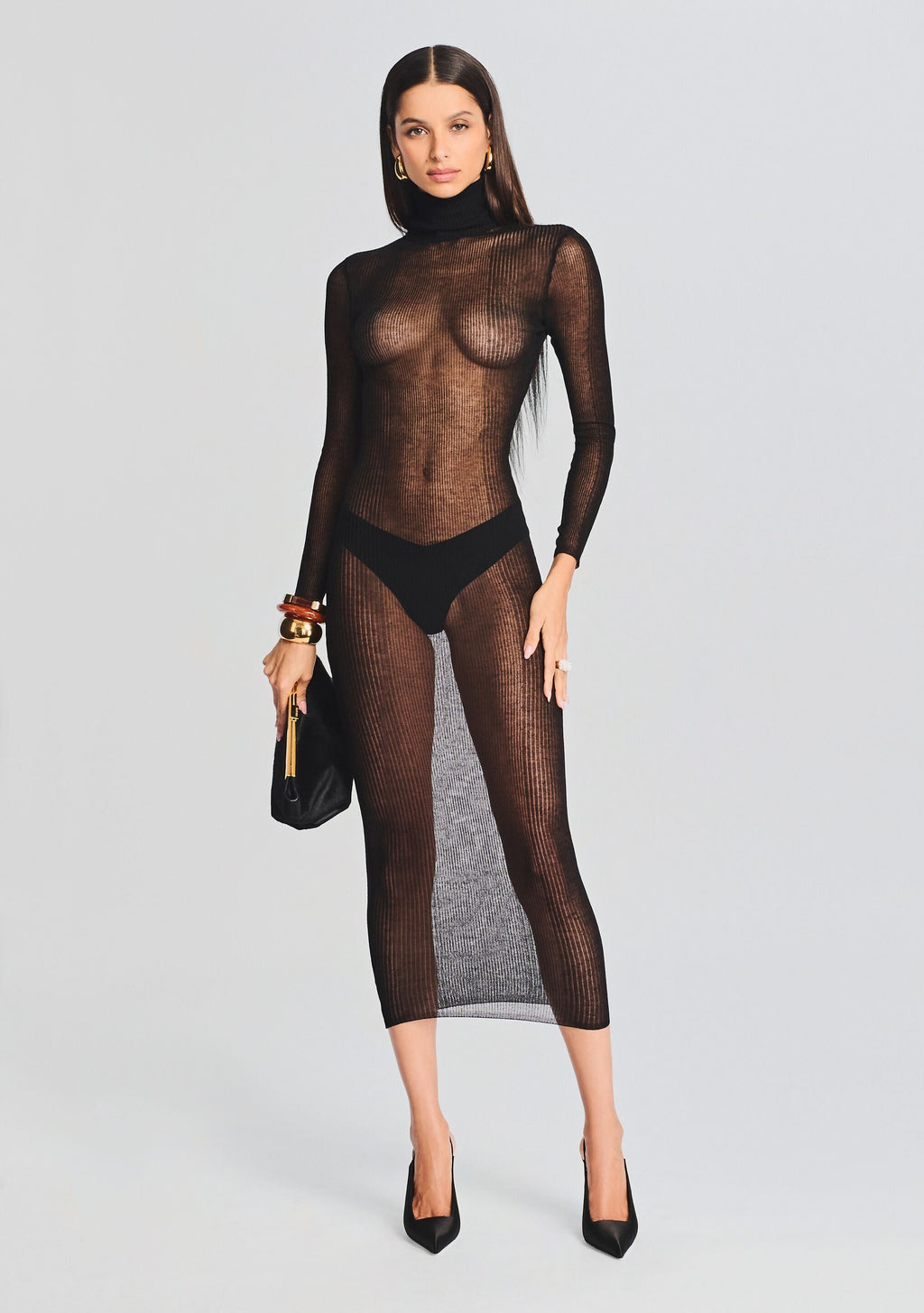 Christine Dress by SEROYA in Black, product image 2