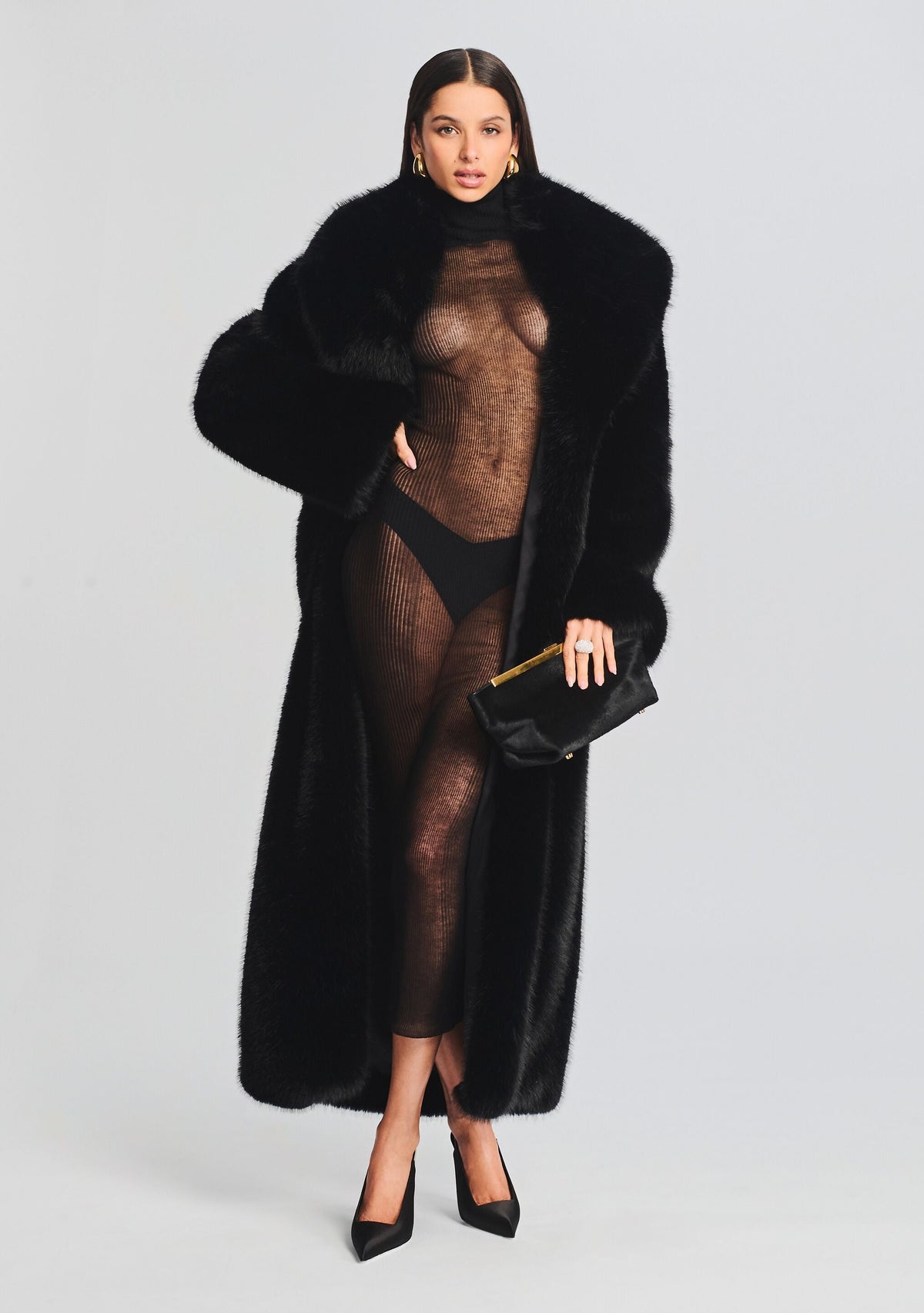 Christine Dress by SEROYA in Black, product image 5