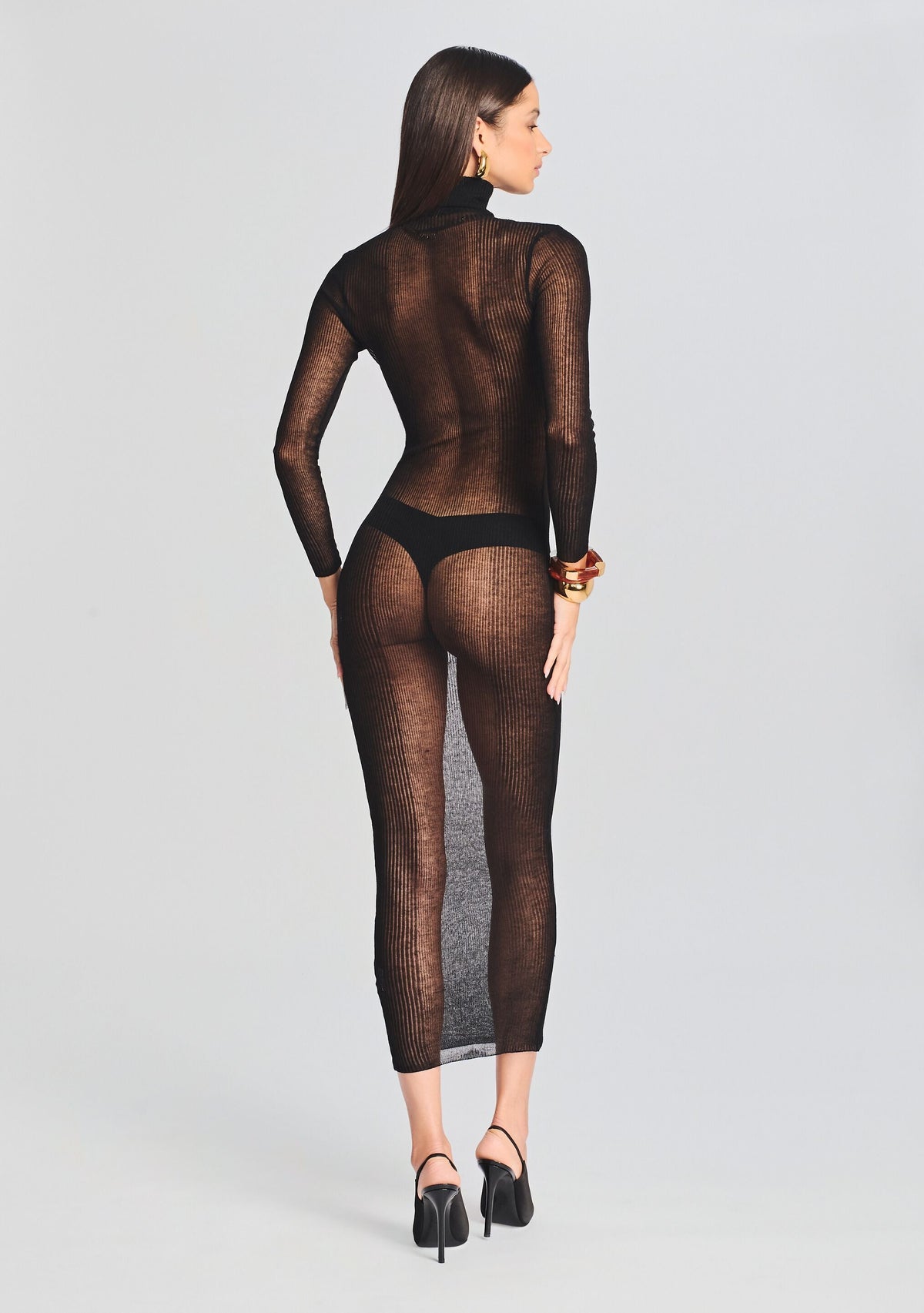 Christine Dress by SEROYA in Black, product image 4