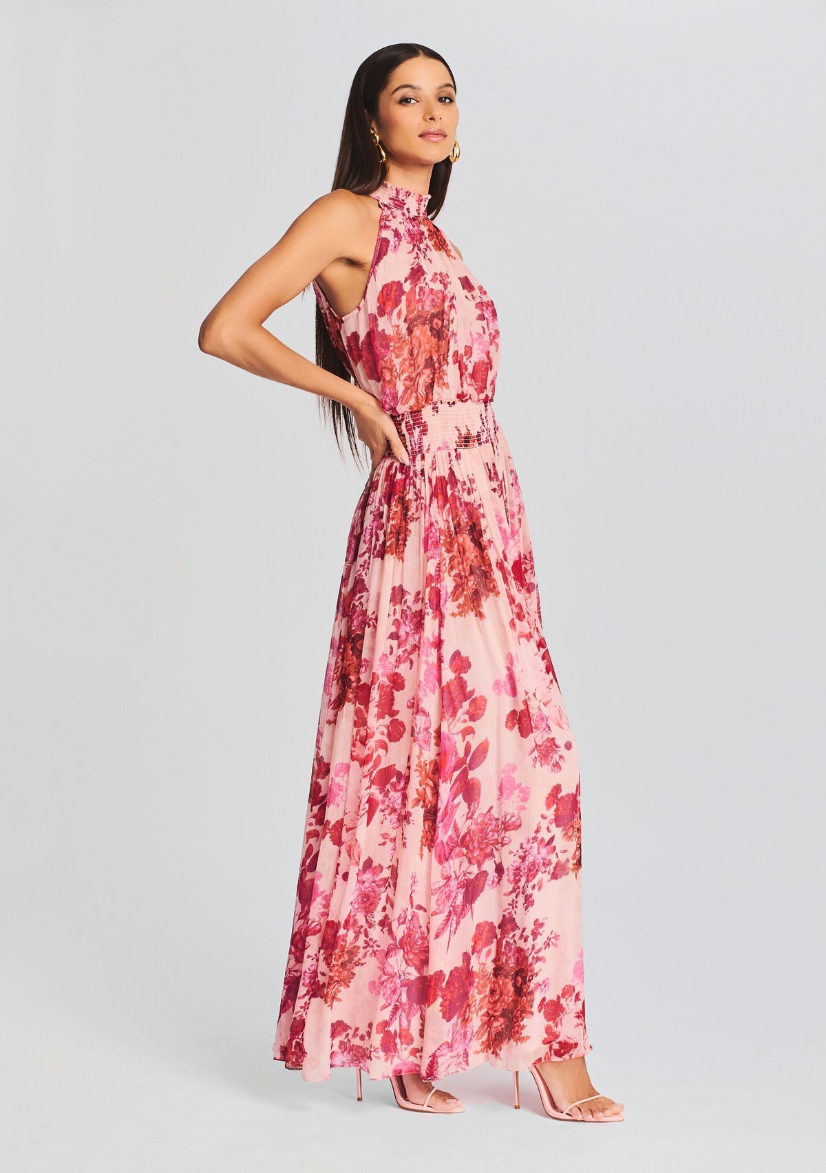 Dali Long Dress by Hemant & Nandita in Multi, product image 3