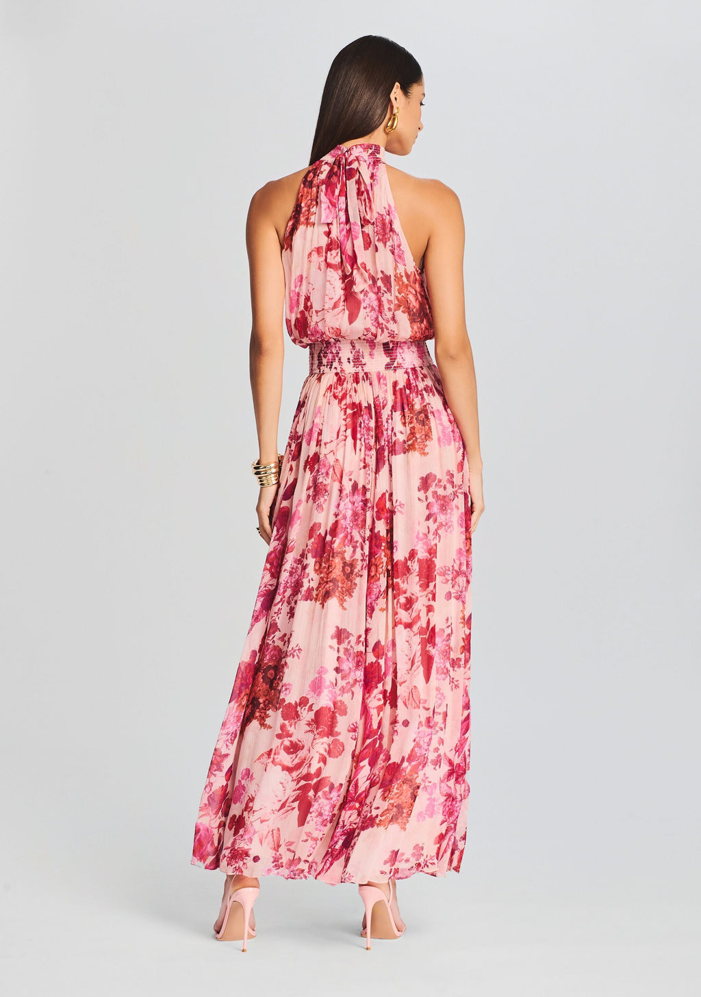 Dali Long Dress by Hemant & Nandita in Multi, product image 4
