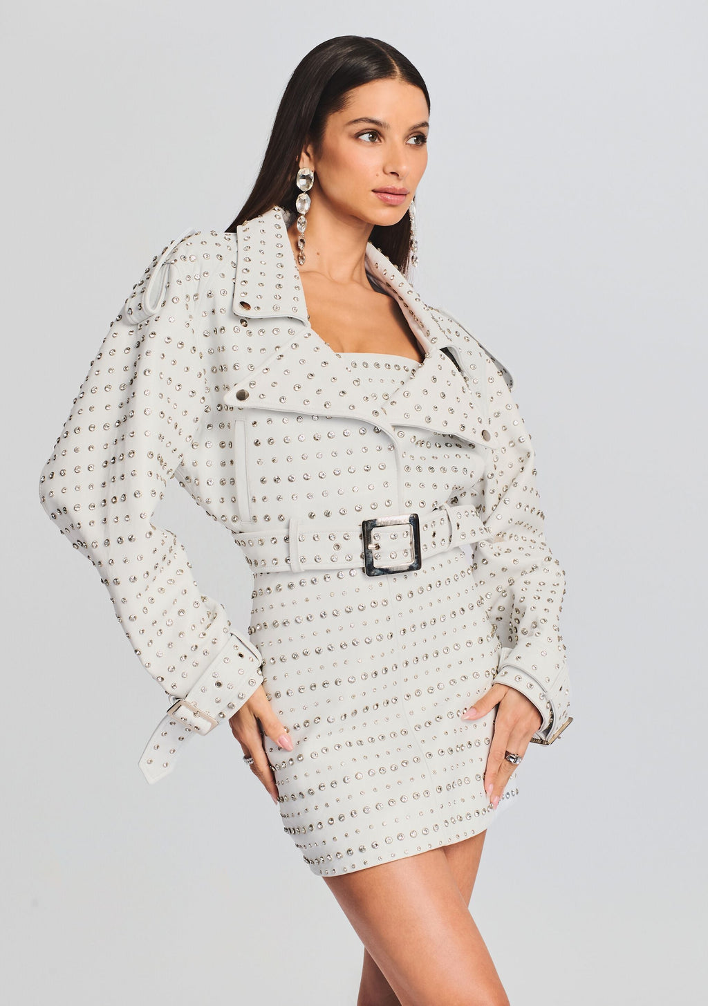 Mora Jacket by retrofête in Optic White, product image 1