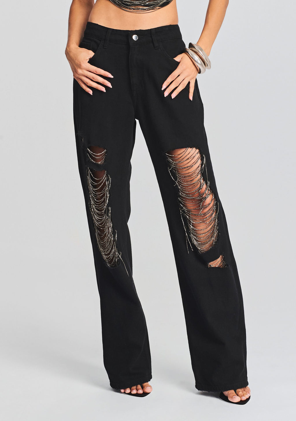 Marlowe Jean by retrofête in Raven Black, product image 1