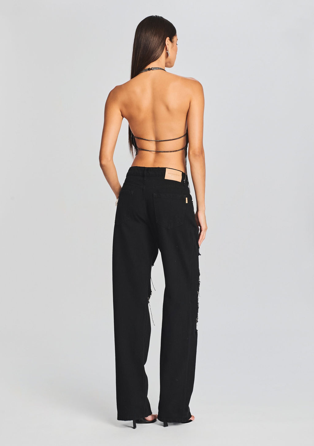 Marlowe Jean by retrofête in Raven Black, product image 4