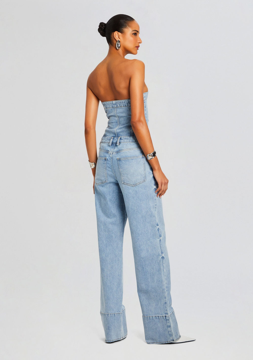 Melody Jumpsuit by SEROYA in Coastline, product image 4