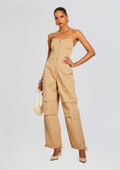 Stana Jumpsuit by retrofête in Sand, product image 1
