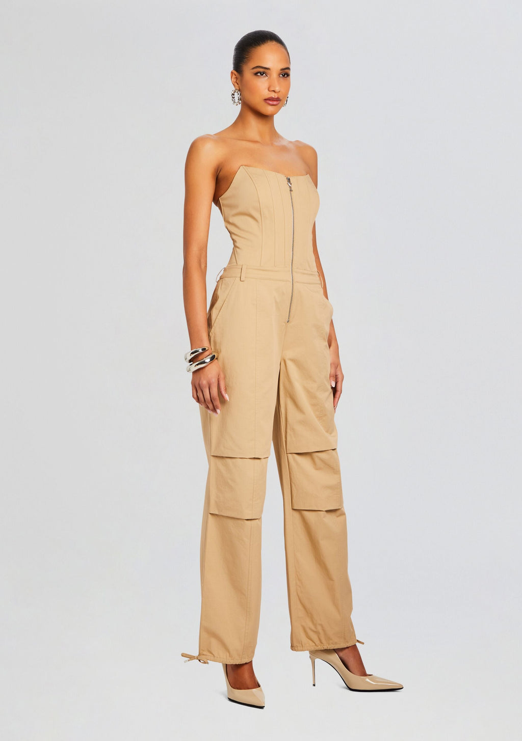 Stana Jumpsuit by retrofête in Sand, product image 3