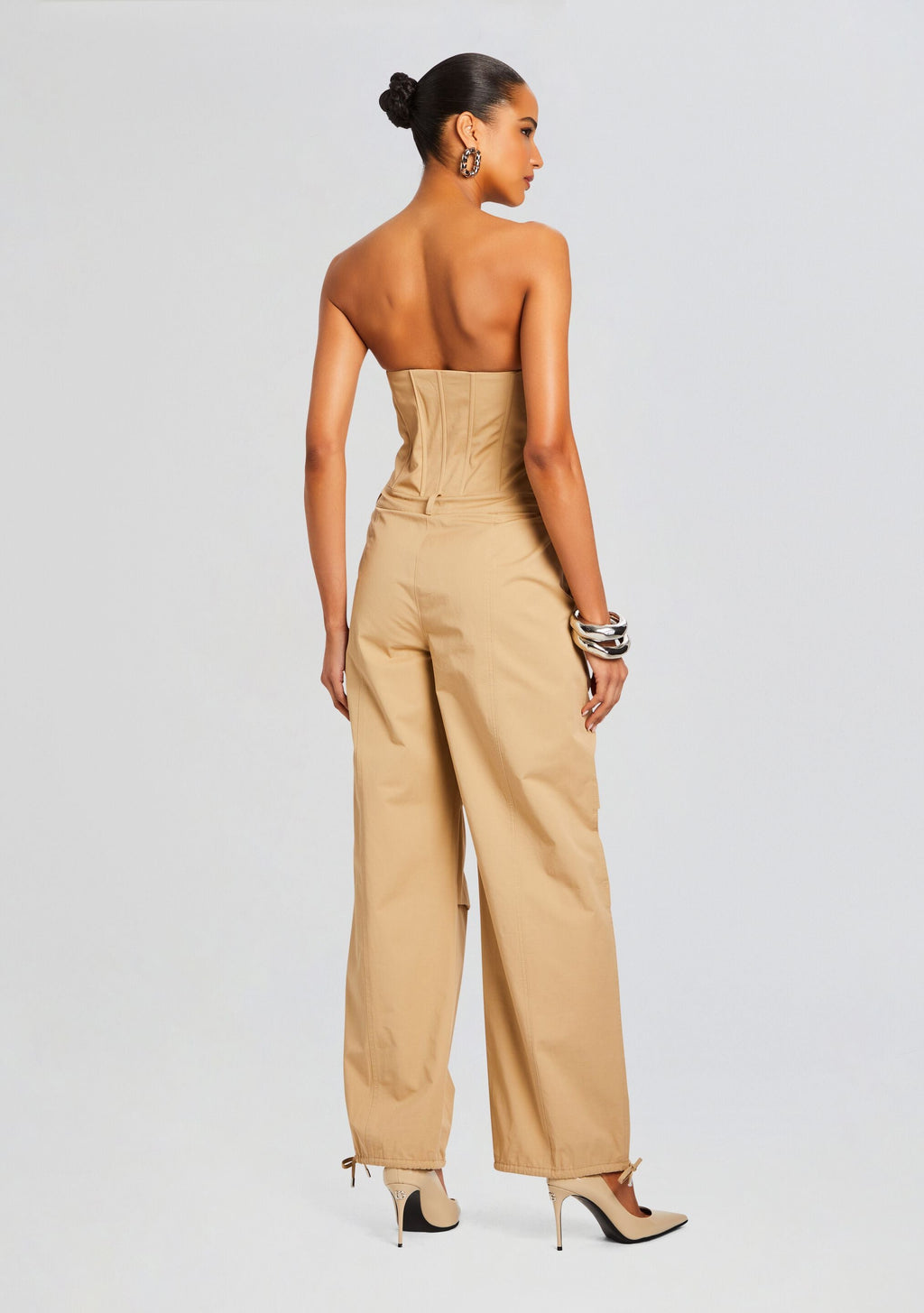 Stana Jumpsuit by retrofête in Sand, product image 4